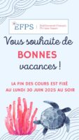 Story Instagram Bonne vacances Bleu Rose Illustratif simple